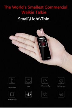 Handheld Replacement for Small Businesses Mini Walkie Talkie